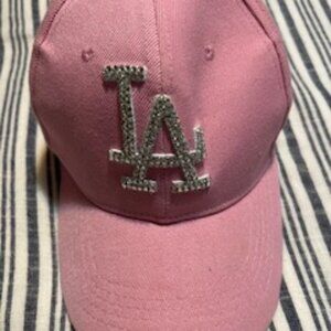 New Era NWOT Pink LA Bling Hat Adjustable Back